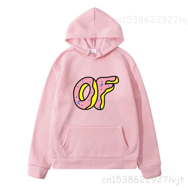 Felpe con cappuccio HipHop Golfed T Shirt Divertente Odd Future Skate Felpe con cappuccio da donna Felpe con cappuccio Hip Hop giapponese da donna