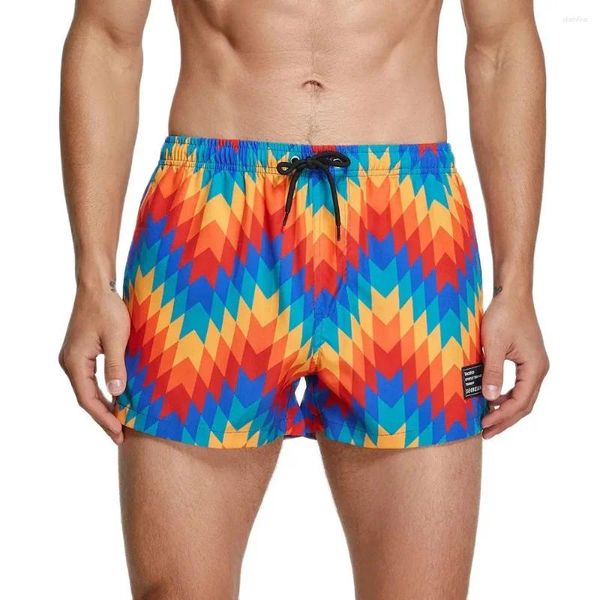 Herren-Shorts, Badebekleidung für Männer, SEOBEAN Badeanzug, persönlicher bedruckter Badeanzug, modische Surf-Kleidung, Strandkleidung für Herren