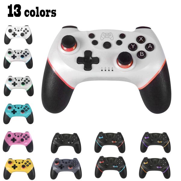 Gamepads Bluetooth-kompatibles Gamepad für Nintendo Switch Pro Wireless Controller für NS Switch Videospiel USB-Joystick-Steuerung