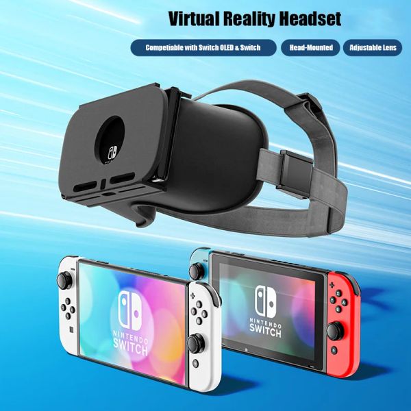 Подставки для гарнитуры VR, предназначенные для консоли Nintendo Switch с регулируемым объективом. Игровые возможности виртуальной реальности для стеклянной гарнитуры Labo VR.