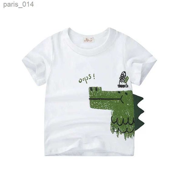 Shorts Jungen T-Shirt Shorts Set 12M-7Y Kinder Sommerkleidung Dinosaurier Aufdruck Zweiteiliges Set