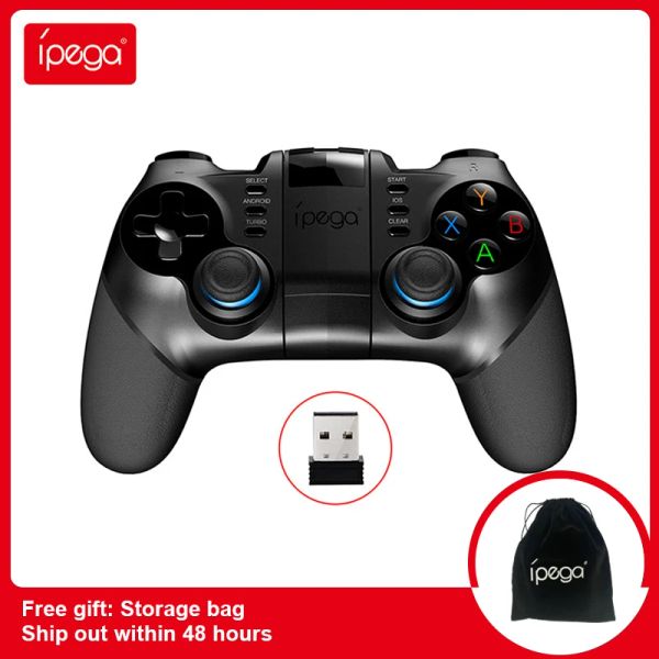 Gamepads Ipega Bluetooth Game Controller 2.4G Wireless Gamepad aplica-se ao Nintendo Switch Apple MFi Games Android Phone PC Win7 8 10