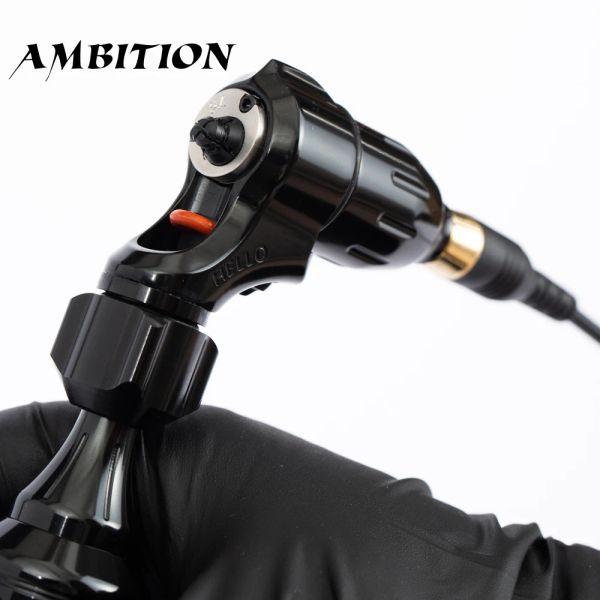 Guns Professional Direct Drive Dual Motor Tattoo Hine Ricoce regolabile Corta RCA Motore senza core