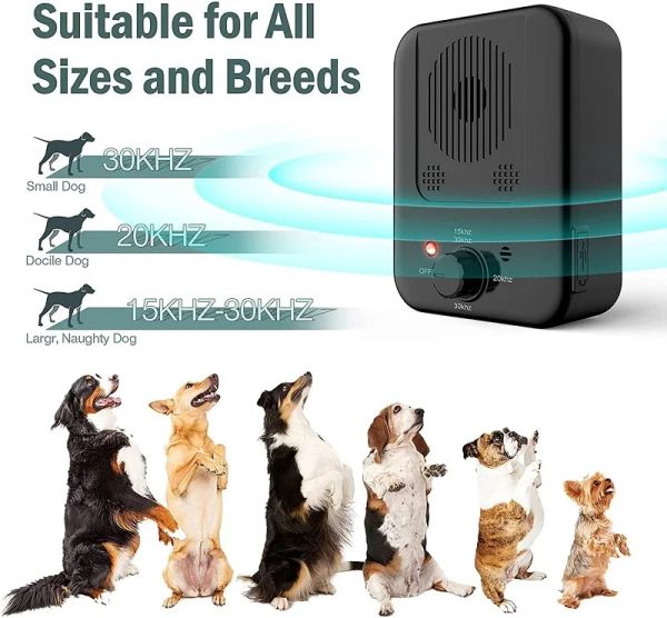 Ekipman Ultrasonik Köpek İftirci Anti Barking Cihaz Köpek Havlama Kontrol Cihazları Barkma Köpek Cihazları Açık Kabuk Caydırıcı Silatör