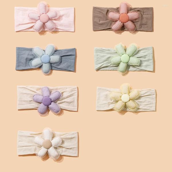 Haarschmuck Koreanisches Baby Stirnband Zubehör Geborene Blumen Stirnbänder Mädchen Schmuck Kinder Pographed Pos