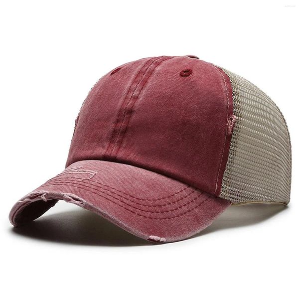 Ballkappen Männer und Frauen Sommer Mode Outdoor lässige Sonnencreme Baseball Visors Hüte Visierversammlung rechts Seite