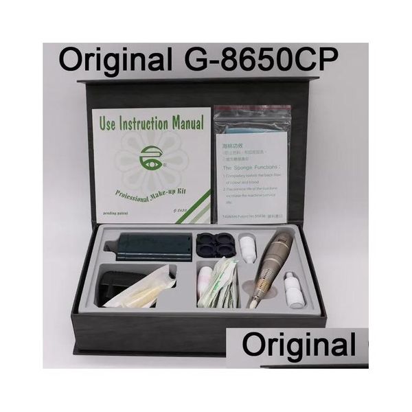 Kit pistole per tatuaggi Taiwan Original G8650 Kit trucco permanente Hine Nt Sun con batteria Consegna completa a goccia Salute Bellezza Tatuaggi Bod Dhdki