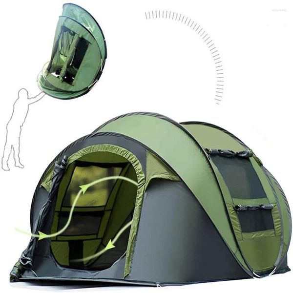 Zelte und Unterstände, 1 Sekunde geöffnet, kein Aufbau nötig, Outdoor-Zelt, Polyester, Frühling/Sommer/Herbst, Camping-Zubehör, Regen-Sonnenschutz