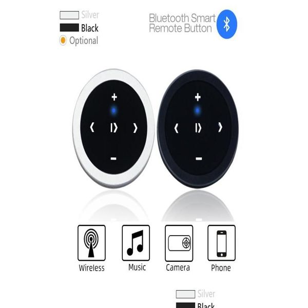 Carro Outros Eletrônicos Automáticos Feeldo Mais recente Smart Bluetooth Volante Controle Remoto Suporte Música Play Siri Camera Selfie para Ios A Dhhgh