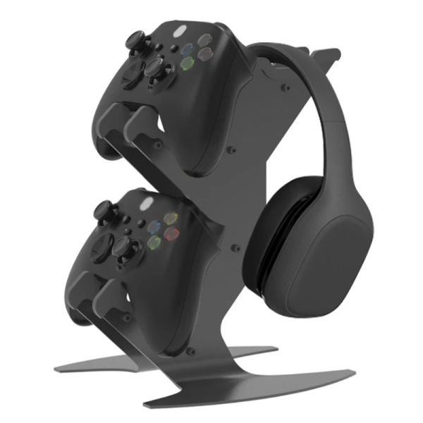Suporte para fone de ouvido, suporte para controlador de jogo para PS5/PS4 para XBOX para Switch