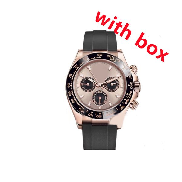 Paul newman relógio automático mulher designer relógio cronógrafo movimento popular orologio lindo requintado banhado a ouro relógio de luxo masculino azul preto xb04 C23