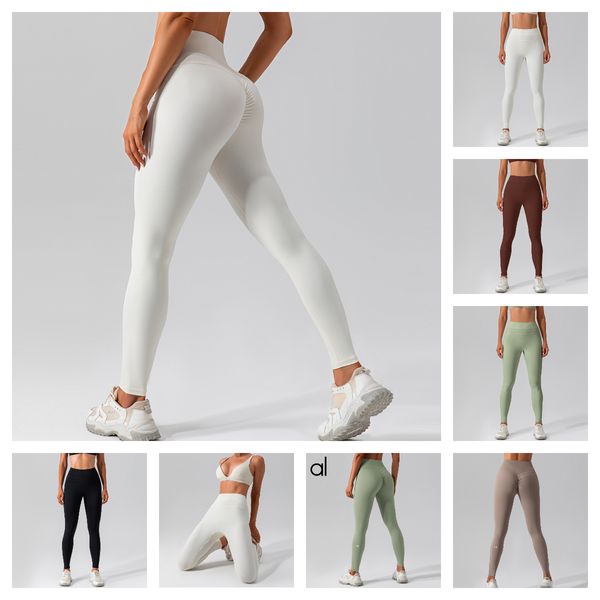 leggings pantaloni yoga per donna pantaloni leggings firmati aloyoga Abiti Lady Sports Pantaloni da donna Esercizio Fitness Wear Ragazze Running Leggings palestra slim fit allineare pantaloni