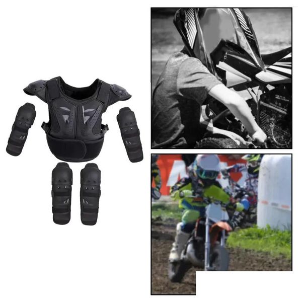 Armatura per motociclista Tuta per bambini Motocross Equitazione Armatura Gilet Bambino Dirt Bike Gear Drop Delivery Dhbzb