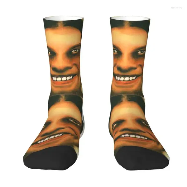 Herrensocken Kawaii Aphex Twin Männer Frauen Warm 3D-Druck Britischer elektronischer Musikkünstler Sport Fußball