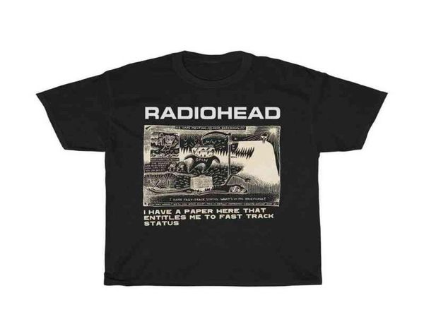 Radiohead T-shirt Männer Mode Sommer Baumwolle T-shirts Kinder Hip Hop Tops Arctic Monkeys Tees Frauen Tops Ro Boy Camisetas hombre T2206947828