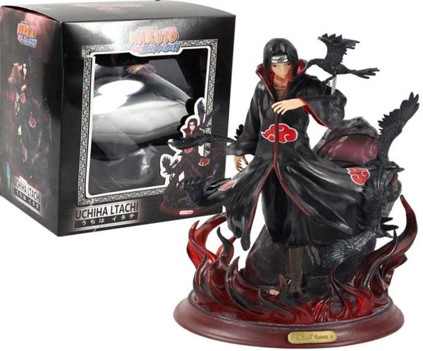 26 см Аниме Shippuden Uchiha Itachi Фигурка ПВХ Фигурка Коллекционная Модель Игрушки MX2003192122740