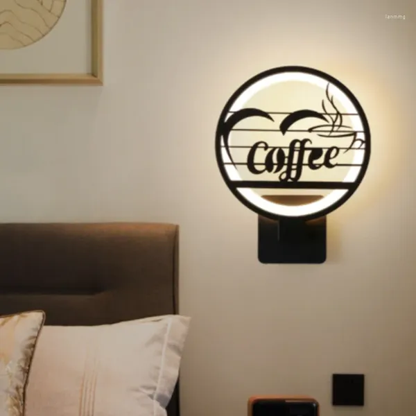 Lâmpada de parede lua para quarto iluminação ao ar livre selva rua sala estar acessórios nórdicos decoração luminaria