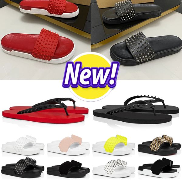 2024 Designer-Sandalen, Hausschuhe, Sommer-Herren-Damen-Schuhe, geformte, mehrfarbige Slides, geformtes Fußbett in Schwarz, Ton-in-Ton-Gummisohle mit EUR 37–47