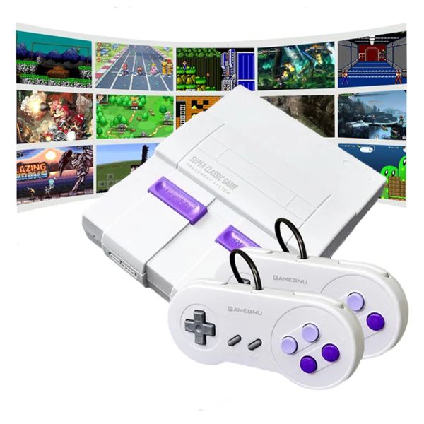 Consoles Retro Super Clássico Jogo Mini TV 8 Bit Family TV Video Game Console Builtin 821 Jogos Handheld Gaming FC Player Criança Presente