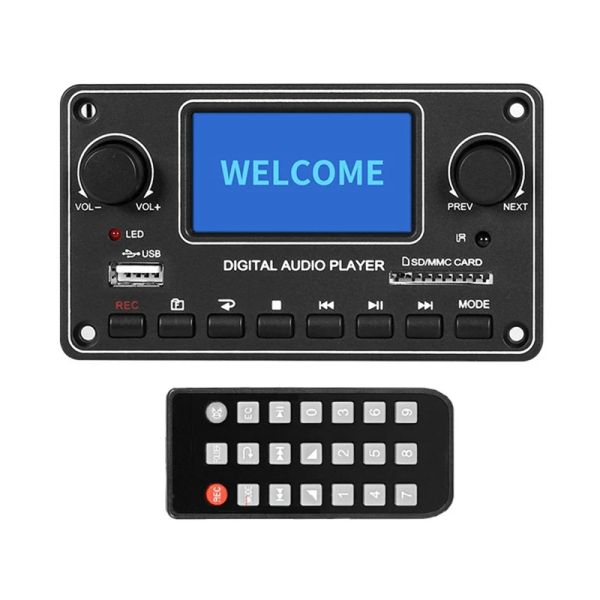 Player LCD MP3 -плеер модуль 28x64 Дисплей Bluetooth Digital Audio Decoder Board TDM157 USB SD BT FM для усилителя автомобиля Дома