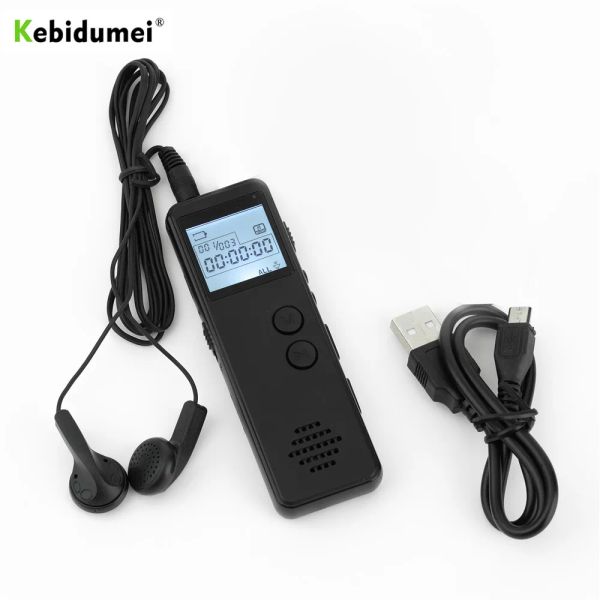 Registratore Professional Digital Voice Activing Activing Recorder Dictaphone Audio Recording Audio Recording Record WAV Record