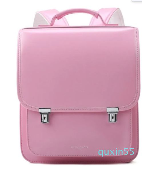 Schultaschen Rucksack für Jungen Kinder Orthopädische Tasche mit Rädern Kinder PU Rolling Girls Satchels