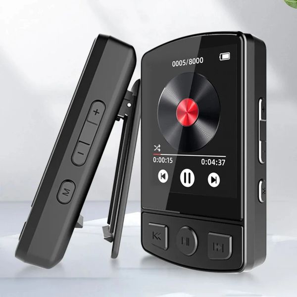 Oyuncu 1.8 inç ekran spor mp3 çalar klip mini walkman mp3 çalar