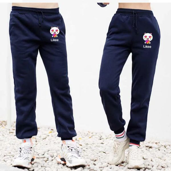 Calça como imprimir ramo -íris coração fofo de harém de harém de homens homens esportes skateboard hip hop casual longa calça calçada solteira esportiva 4xl