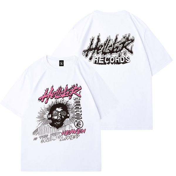 Hellstar футболка женская дизайнеры футболки футболки для мужчин летняя одежда хипстерская ткань уличная граффити