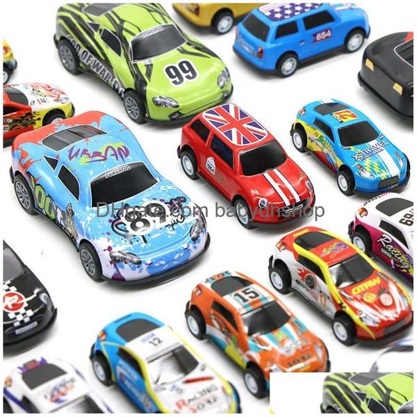 Modellini di auto Cool Toy Car per bambini Mini Inertia Return Racing Drop Delivery Toys Regali Dhp4O