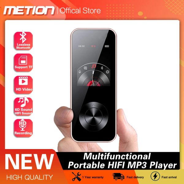 Players 2022 NEUER Musik-MP3-Player HiFi-Sound Multifunktionssport 16 GB Musik Walkman Ebook/FM/HD-Aufnahme/MP3-Player Eingebauter Lautsprecher