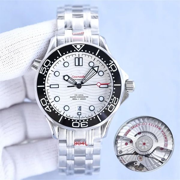 AAAA 2024 Orologi da donna 42x13mm Movimento meccanico automatico giapponese 8800 Cassa in acciaio inossidabile 316 pregiato Orologio di lusso Orologi da polso 300 m impermeabile