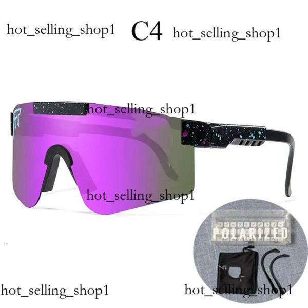 Pits Vipers Sonnenbrille Sport Google Tr90 Polarisierte Designer-Sonnenbrille für Männer/Frauen Outdoor Winddichte Brille 100 % UV-verspiegelte Linse Oakly 901