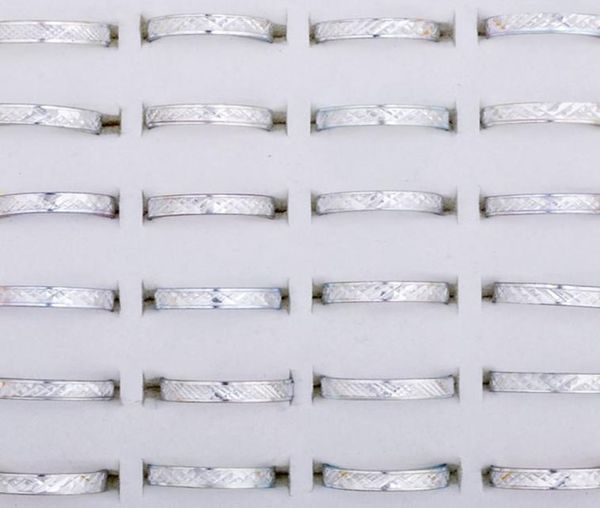 500 peças mistura de joias fashion anéis de alumínio em massa anéis de banda multicoloridos anéis de dedo joias RA108763417
