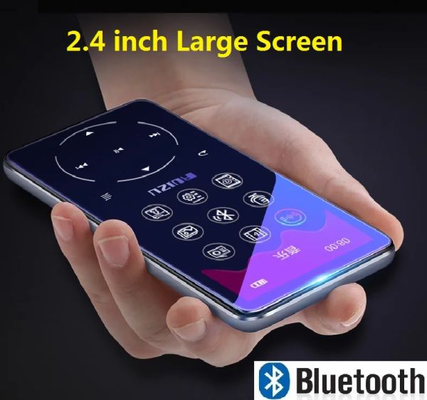 Плееры RUIZU D16 Bluetooth MP4-плеер с экраном 2,4 дюйма, FM-радио, диктофон, электронная книга, портативный аудио-видеоплеер, встроенный динамик