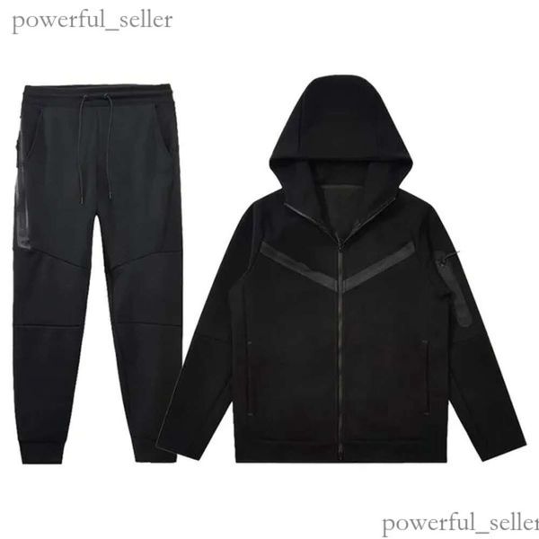 Tech Fleece Tracksuit Tech Hoodie Спортивные костюмы Мужские Tech Fleece Pant Спортивный костюм Женская толстовка с капюшоном Верхняя одежда Jogger Junior Толстый дизайнерский мужской оптом 293