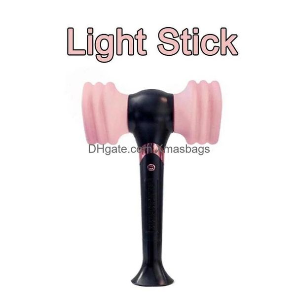Другие товары для вечеринок Kpop Led Light Stick Lamp Концерт Хип-хоп Флэш-игрушка Lightstick Люминесцентная поддержка Стержень для фанатов Подарки Dhe3B