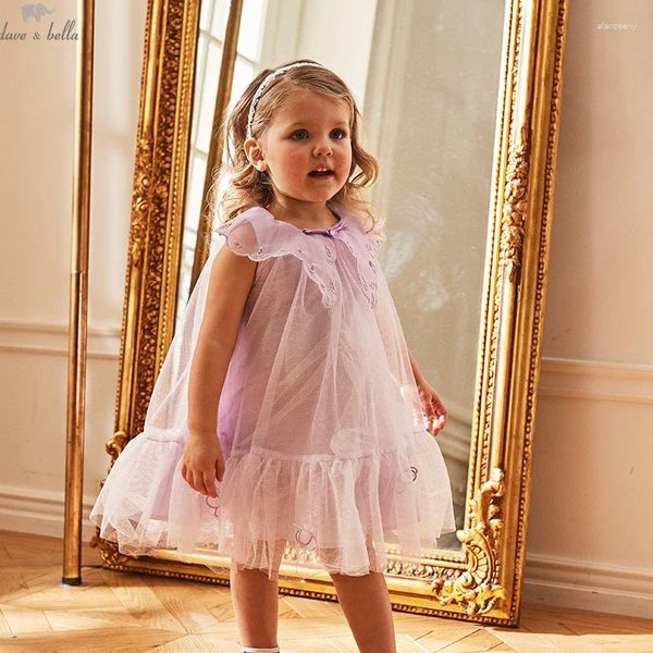 Mädchen Kleider Dave Bella Sommer Baby Mädchen Mesh Prinzessin Kleid Mode Party Kinder Infant Lolita Kleidung DB2234652