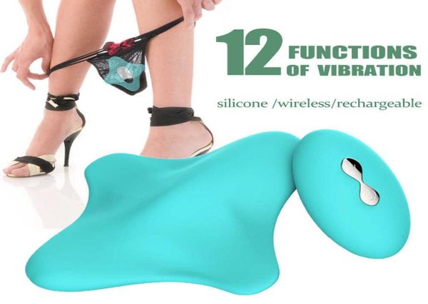 Invisível wearable strapon vibrador clitóris estimulador controle remoto sem fio silicone à prova dwaterproof água vibrador calcinha para casal q06025970977