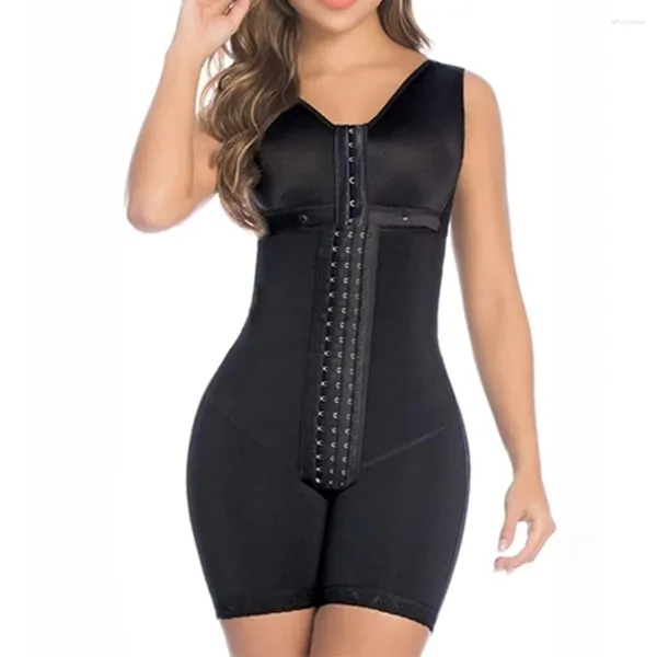 Intimo modellante da donna Fajas Controllo della pancia Shapewear Body a compressione Dopo il parto Corsetto dimagrante Colombiano Vita Trainer Shaper