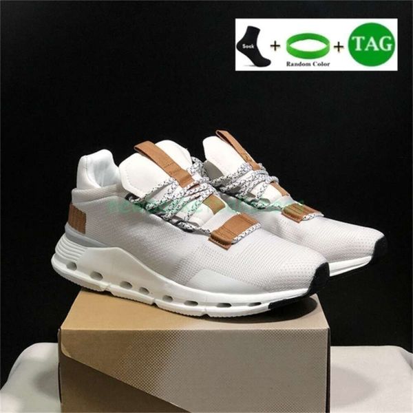 Nova Sapatos Mulheres Cloudmonster tênis Cloudnova Form Branco Pérola Rosa e Federer Treino e Cross Monster Mens Womens Sports Trainers