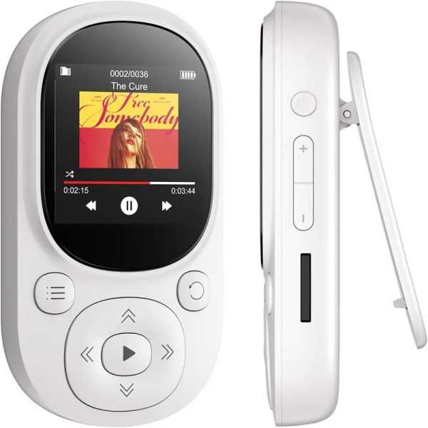 Jogador 64gb clipe mp3 player mini leitor de música portátil com rádio fm gravação música mp3 player para crianças com pedômetro mp4 player