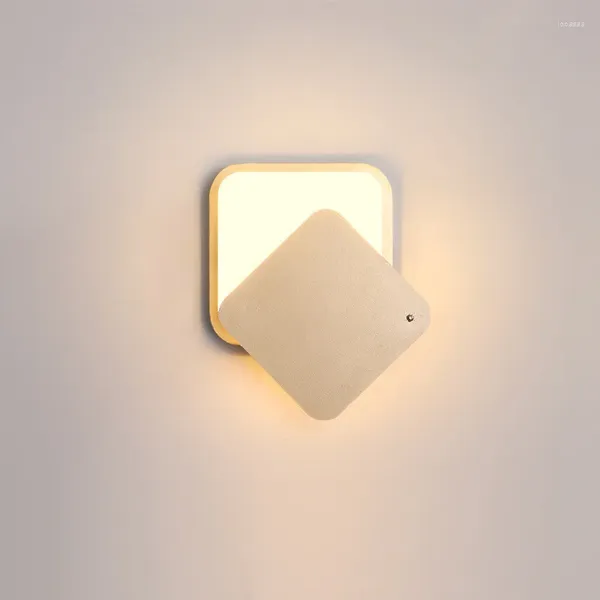 Lâmpada de parede Nordic Modern Interior Luz Sala de estar Decoração Sconce Criativo Iluminação de Luxo Lampara Presente