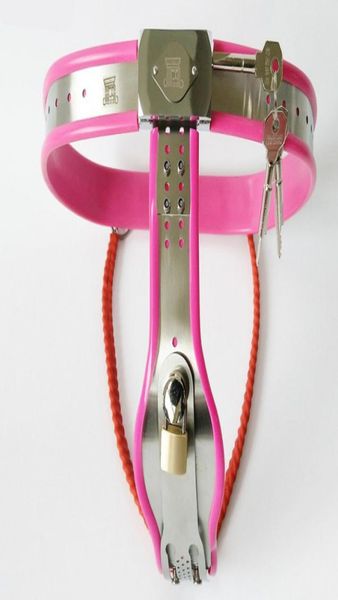 Dispositivo femminile per cintura in acciaio inossidabile completamente regolabile modello Y con tappo vaginale BDSM Giocattoli sessuali per donna Biancheria intima in metallo6803296