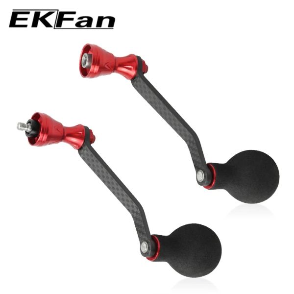 Makaralar ekfan yeni 83mm karbon, Dawa Shmano için Eva Knobs Finning Fishing Maveli Kulplar DIY Parçaları