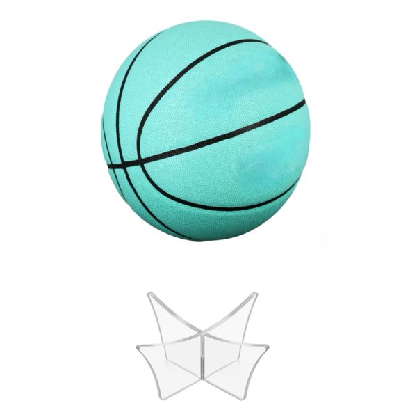 Tamanho de elevação 7 basquete padrão jogo bola transporte da gota alta qualidade bomba suporte bola interior e exterior
