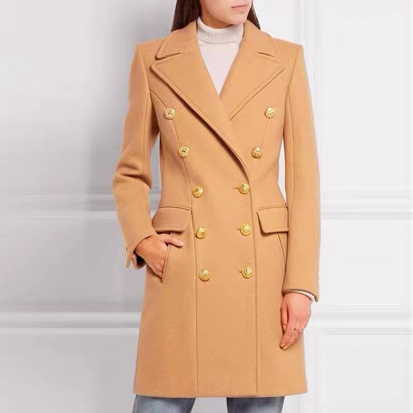 B81 mulheres trench coats designer de luxo blusão corpo feminino casual longo trench coat