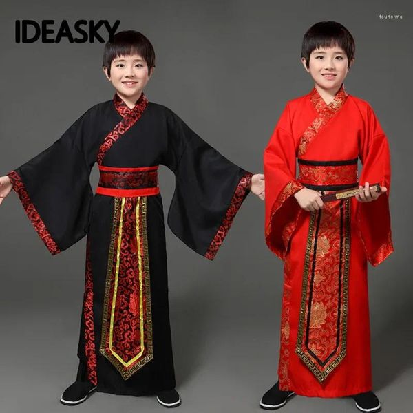 Abbigliamento da palcoscenico Ragazzi Costume tradizionale cinese antico Tang Hanfu Abito Abbigliamento per bambini Cosplay Danza delle fate Bambini Bambini