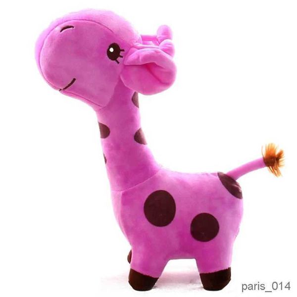 Gefüllte Plüschtiere, 18 x 8 cm, neue Kaii-Plüsch-Giraffe, Stofftier, Cartoon-Puppe, weich, niedlich, lustig, für Kinder, Babys, Kindergeburtstag, Geschenk, Spielzeug