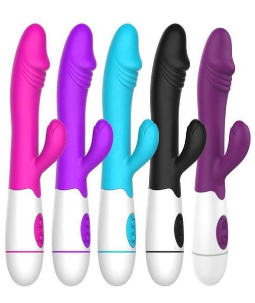 Giocattolo del sesso Massaggiatore Fabbrica Buon Gspot Vibratore del coniglio 30 Velocità Modelli di vibrazione Giocattolo delle donne Dildo Adulto Ual Toys7252599